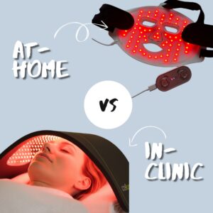 at-home peels vs in-clinic peel blue